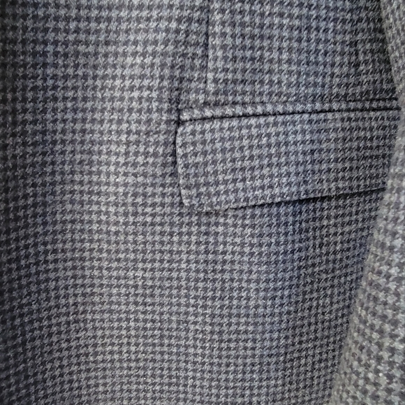 8 Essentials Men's Blazer/ Sport Coat, Size 42 R, Wool Blend Made in Italy - Picture 3 of 11